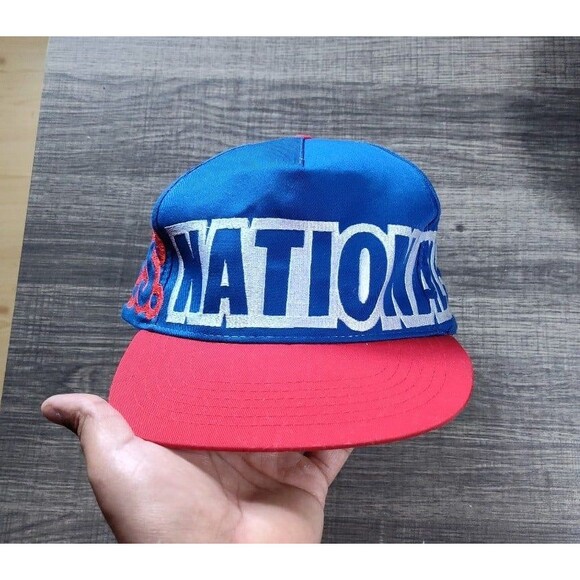 NHRA Drag Racing U.S. Nationals  Vintage Snapback Cap Hat - Picture 1 of 8